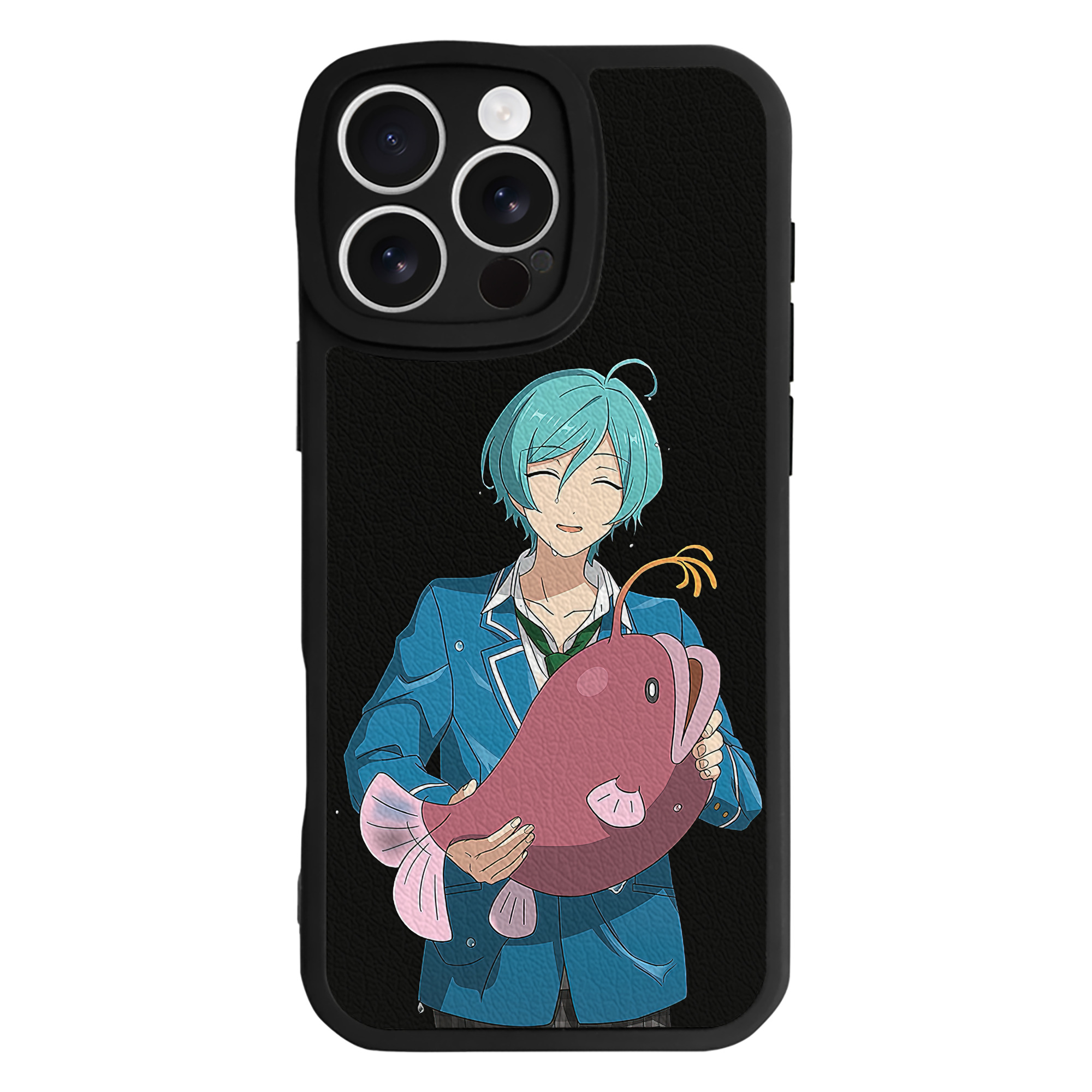 （画像用） あんさんぶるスターズ! Ensemble Stars 【iPhone 16シリーズ対応】シリコンスマホケース（レザー調） 材質：シリコン